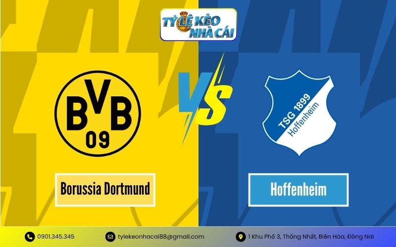 Soi Kèo Hoffenheim vs Borussia Dortmund
